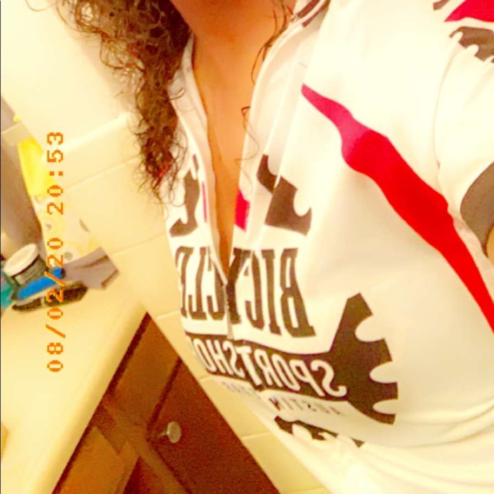 NASCAR shirt (red and black) zipper